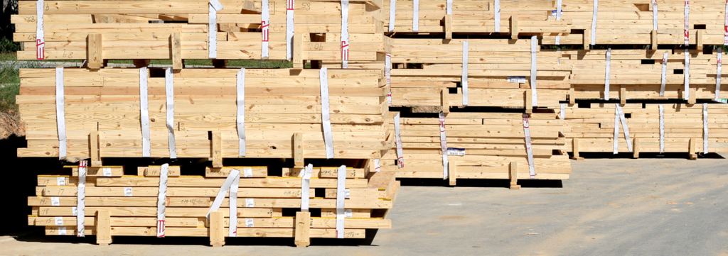 Aumento das importações de madeira serrada na China